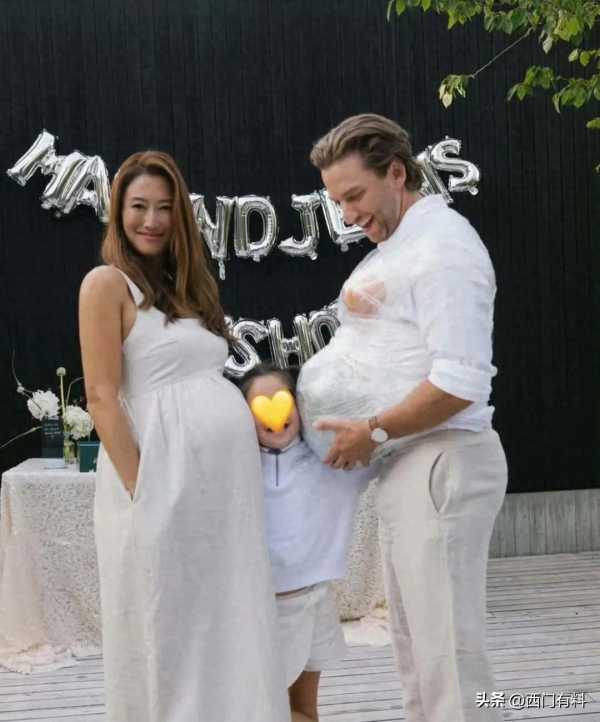 42岁谢婷婷怀孕9个月办迎婴派对