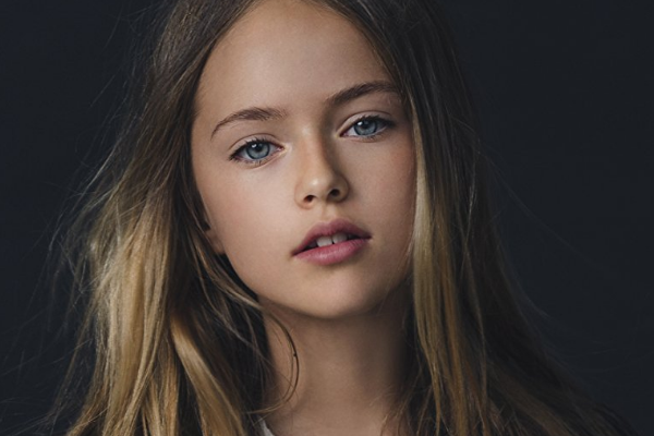 世界最美少女克里斯廷娜 碧曼诺娃 9岁便成国际名模