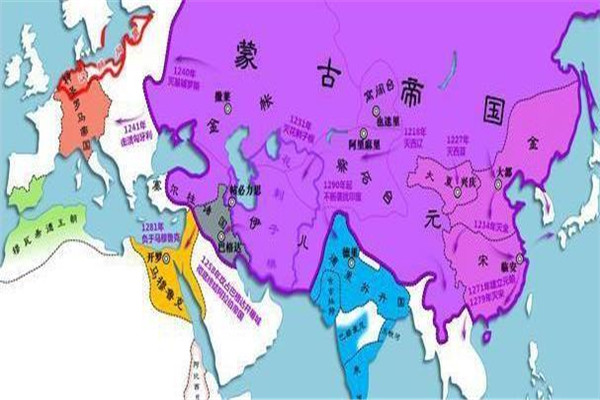 蒙古帝国和苏联哪个面积大 蒙古帝国 3500万平方公里