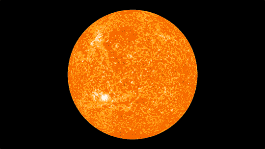太阳自转一圈多少时间 25 05天 赤道处自转最快